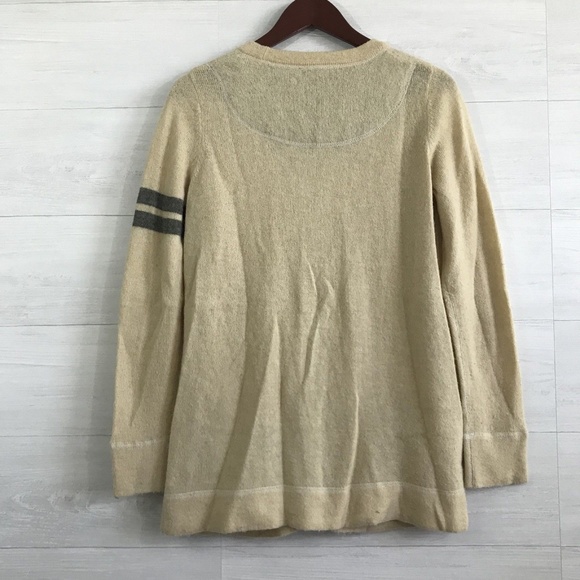 Free People Wool Alpaca Blend Snap Button Cardigan - Picture 5 of 6